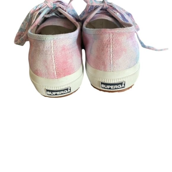Superga x LoveShackFancy 2750 Sneaker in Cotton Candy 7 - Picture 4 of 7